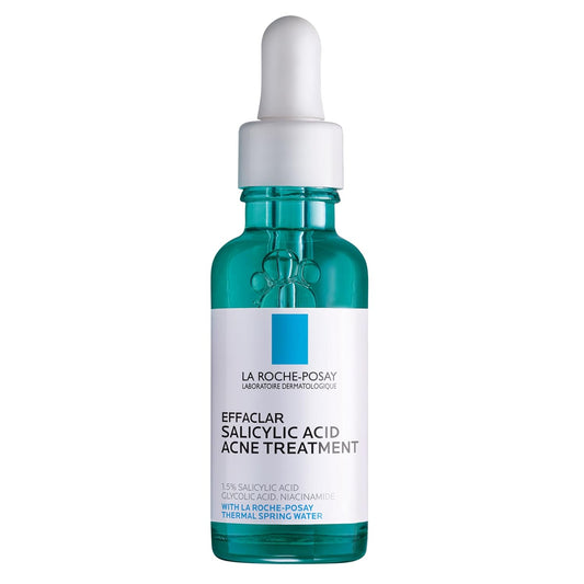La Roche-Posay Effaclar 1.5% Salicylic Acid Serum, Acne Treatment for Face with Glycolic Acid & Niacinamide, Acne Serum Helps Clear Blackheads, Whiteheads, Pimples & Reduces Post Acne Marks