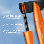 Lash Blast Volume Waterproof Mascara, Very Black, Boosting, 0.16 Fl Oz, Mascara, Black Mascara