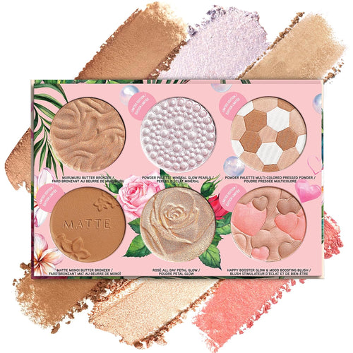 All-Star Face Palette, Velvety-Smooth Buildable & Blendable Formulas,Versatile Matte and Multidimensional Shades, Cruelty-Free & Vegan - Natural