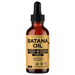 Hair Oil - Batana, Rosemary, Pumpkin Seed, Castor, Almond & Peppermint Oil - Biotin Infused Frizzy & Dry Scalp Care - 2Oz