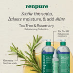 Tea Tree & Rosemary Scalp Serum for All Hair Types, 4 Fl Oz