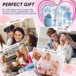 Milk Skin Care Sets Birthday Christmas Gifts for Teenage Girls - Skin Care for Kids- Skincare for Girls 10-12- Teen Skin Care Kit for Women Girl Stuff - Skin Care for Teens - Facial Kit for Women
