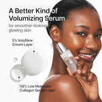 Revitalizing Combo & Smooth-Looking Boosting Duo, Deep Collagen Power Boosting Mask (4Ea) & Deep Collagen Power Boosting Cream in Serum, Self-Care Gift Set for Women, Korean Skincare