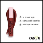 PROFESSIONAL MAKEUP Lip Lingerie XXL Matte Liquid Lipstick - Straps off (Reddish Brown Nude)