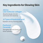 Deep Collagen Hydrating Duo: Deep Collagen Power Boosting Cream in Serum & Hydro Booster Moisture Sunscreen, Volufiline Serum, Face Sunscreen, Korean Skin Care
