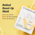 Deep Collagen Lifting Duo : Deep Collagen Retinol Tension Boost up Mask & Deep Collagen Overnight Mask, Face Mask for anti Wrinkle, Best Korean Skincare for Glass Skin