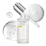 Revitalizing Combo & Smooth-Looking Boosting Duo, Deep Collagen Power Boosting Mask (4Ea) & Deep Collagen Power Boosting Cream in Serum, Self-Care Gift Set for Women, Korean Skincare
