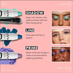 PROFESSIONAL MAKEUP Jumbo Eye Pencil, Blendable Eyeshadow Stick & Eyeliner Pencil - Cottage Cheese (Silver)