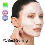 Rejuvenating Combo/Deep Collagen Boost Set, Face Mask (4Ea) & Serum, Collagen & Volufiline Skincare Set, Hydrating & Firm-Looking Care Korean Skincare Gifts for Women