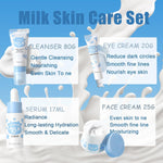 Milk Skin Care Sets Birthday Christmas Gifts for Teenage Girls - Skin Care for Kids- Skincare for Girls 10-12- Teen Skin Care Kit for Women Girl Stuff - Skin Care for Teens - Facial Kit for Women