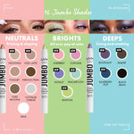 PROFESSIONAL MAKEUP Jumbo Eye Pencil, Blendable Eyeshadow Stick & Eyeliner Pencil - Cottage Cheese (Silver)