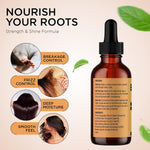 Hair Oil - Batana, Rosemary, Pumpkin Seed, Castor, Almond & Peppermint Oil - Biotin Infused Frizzy & Dry Scalp Care - 2Oz