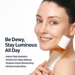 Golden Collagen Fine Line Care Trio, Silk Peptide Intensive Gold Mask & Volufiline Serum & Glow-Locking Mist, Gifts for Women