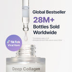 Revitalizing Combo & Smooth-Looking Boosting Duo, Deep Collagen Power Boosting Mask (4Ea) & Deep Collagen Power Boosting Cream in Serum, Self-Care Gift Set for Women, Korean Skincare